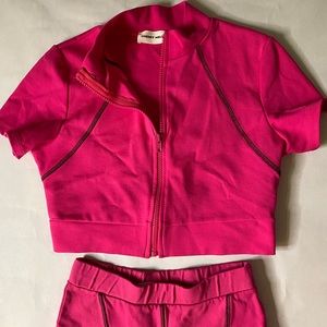 Pink two piece outfit